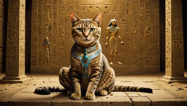 Le chat de ramses : un trésor de l'Égypte ancienne