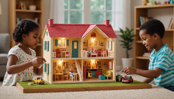 Top maisons de poupées en bois pour développer la créativité enfantine