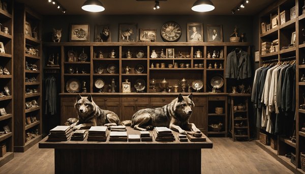 Explorez la boutique dédiée aux articles inspirés du loup